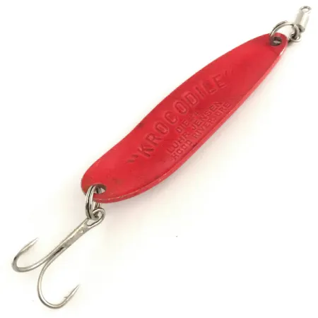 Luhr Jensen Krocodile Die #4 Blinker, Rot / Hologramm, 14g, #6468