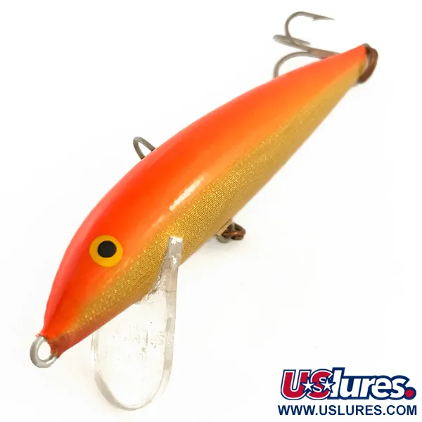 Rapala Countdown UV sinkender Wobbler, Orange/Gold, 12g, UV, #6471