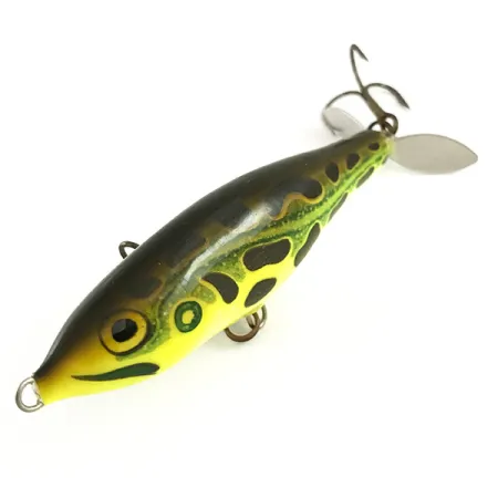 RAPALA Skitter Prop Propbait, Lime Frog, 8g, Balsaholz, #6480