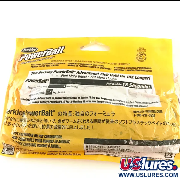 Berkley Power Worm Gummiköder, Dunkelrot/Blau Glitter, 18cm, #6487