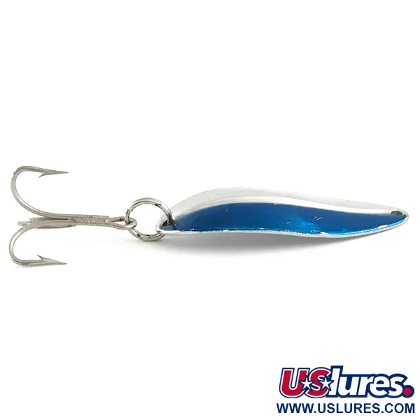 TODDCO Main liner Blinker, Nickel / Blau, 12,5g, Vintage, #6493