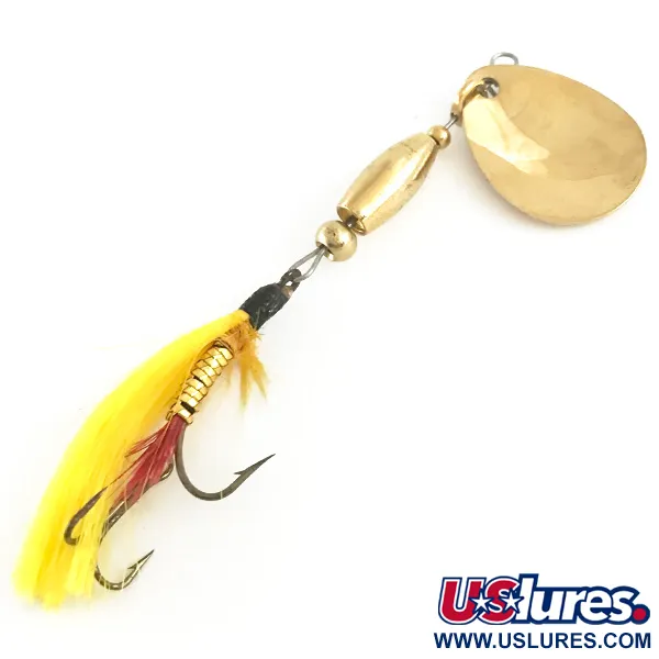 Joe's Flies Spinner, Gold, 6g, Feder-Drilling, #6495