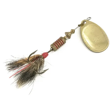 Mepps Aglia 3 Spinner, Gold, 7,3g, Eichhörnchenschwanz, #6510