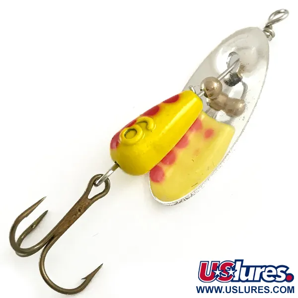 Panther Martin 6 Spinner, Silber/Rot/Gelb, 6g, Inline-Blatt, #6512