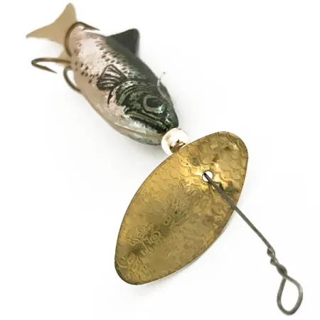 Renosky Sonic Swing Minnow Spinner, Messing/Regenbogenforelle, 6g, #6515