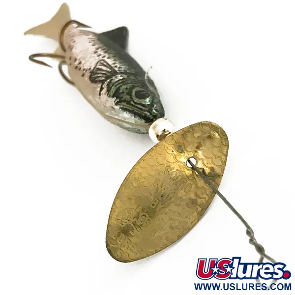 Renosky Sonic Swing Minnow Spinner, Messing/Regenbogenforelle, 6g, #6515