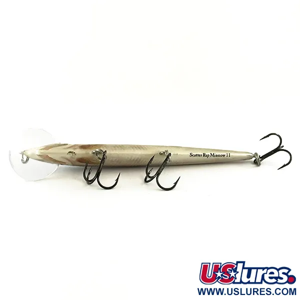 Rapala Scatter Rap Minnow Wobbler, Custom HD Live Smelt, 6g, #6519
