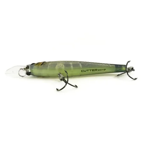 Berkley Cutter 90+SP Jerkbait, Gelb-Grün, 11g, Schwebend, #6522
