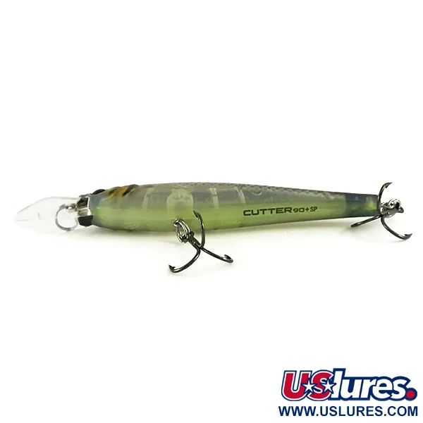 Berkley Cutter 90+SP Jerkbait, Gelb-Grün, 11g, Schwebend, #6522