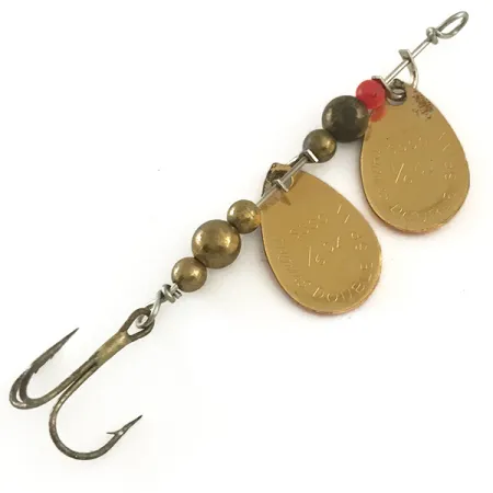 Thomas Double Spinn Tandem-Spinner, Gold / Rot, 5g, USA, #6532