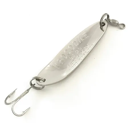 Luhr Jensen Krocodile Die #3 Blinker, Nickel/Gold-Holo, 10g, #6543