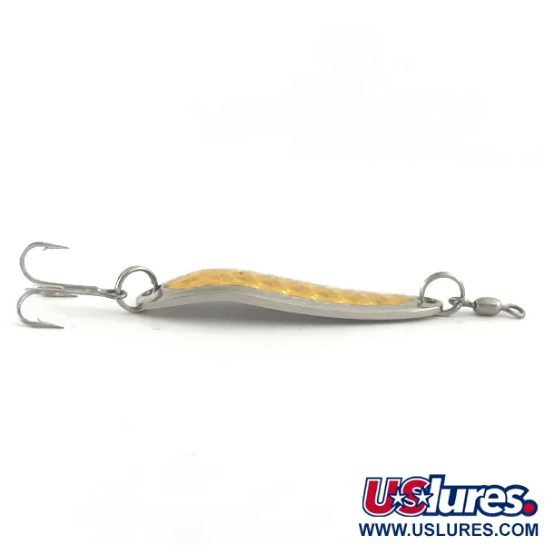 Luhr Jensen Krocodile Die #3 Blinker, Nickel/Gold-Holo, 10g, #6543