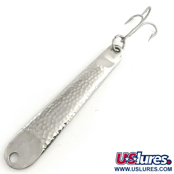 Hopkins No=Eql hammerd Blinker, Hammerschlag-Nickel, 60g, #6551