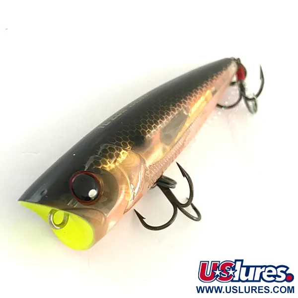 Yo-ZURI 3DB Popper, Gold/Schwarz, 10g, 3D-Prisma, #6570