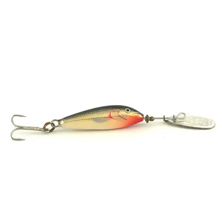 Blue Fox Vibrax Minnow Spin 1 Spinner, Silber, 4g, Gr. 1, #6577
