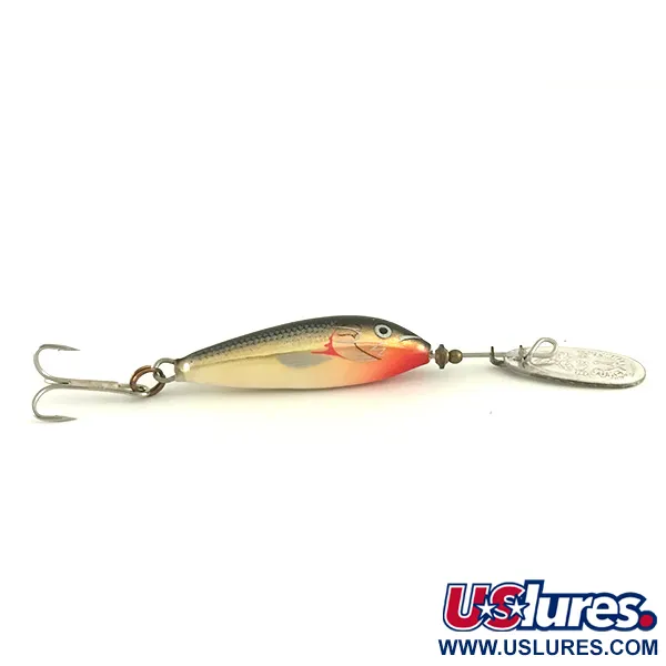 Blue Fox Vibrax Minnow Spin 1 Spinner, Silber, 4g, Gr. 1, #6577