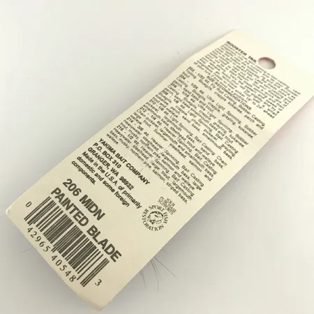 Worden’s Original Rooster Tail Spinner, Schwarz, 1.77g, Weidenblatt, #6578