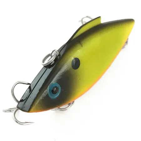 Bill Lewis Rat-L-Trap UV Lipless Crankbait, Gelb/Orange/Schwarz, 14g, #6587