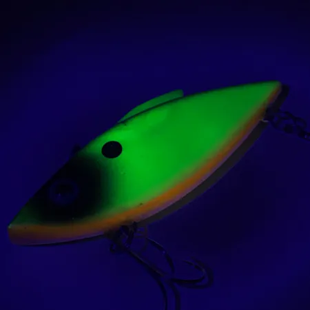 Bill Lewis Rat-L-Trap UV Lipless Crankbait, Gelb/Orange/Schwarz, 14g, #6587