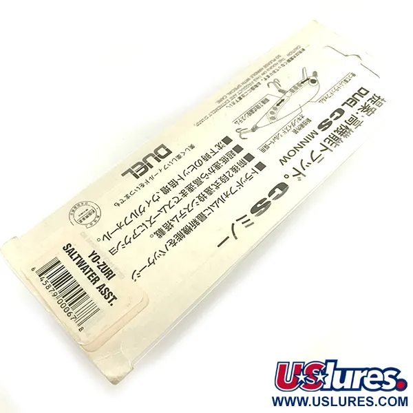 Yo-Zuri Duel CS Minnow Sinkend, Silber / Grün, 18g, Rassel, #6589