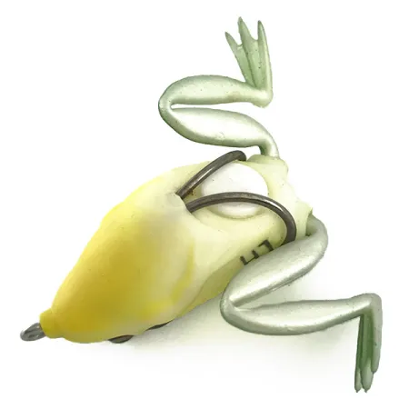 LunkerHunt Lunker Frog Krautfrei, Green / Yellow, 7g, #6591