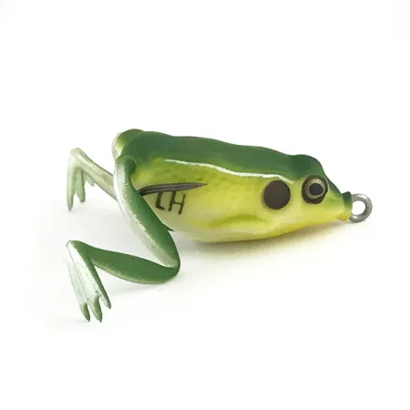 LunkerHunt Lunker Frog Krautfrei, Green / Yellow, 7g, #6591