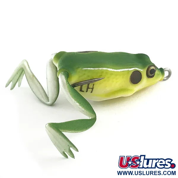 LunkerHunt Lunker Frog Krautfrei, Green / Yellow, 7g, #6591
