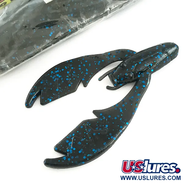 NetBait Paca Chunk Softbait, Black Blue Flk, 7.5cm, Trailer, #6594