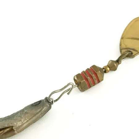 Mepps Comet Mino 1 Spinner, Gold, 4,5g, Gummifisch-Körper, #6605