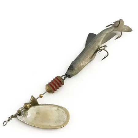 Mepps Comet Mino 3 Spinner, Silber, 9g, Gummifisch, #6606