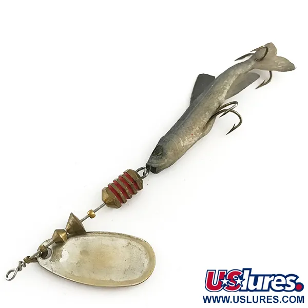 Mepps Comet Mino 3 Spinner, Silber, 9g, Gummifisch, #6606