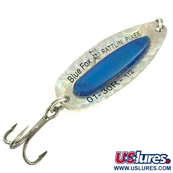 Blue Fox Rattlin Pixee Blinker, Rainbow Trout, 14g, Rassel-Kern, #6628