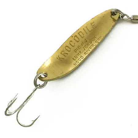 Luhr Jensen Krocodile Die #3 UV Blinker, Fire Tiger, 10g, #6631