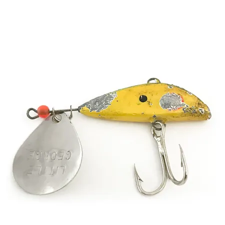 Mann's Bait Little George Tailspinner, Nickel/Gelb, 20g, #6646