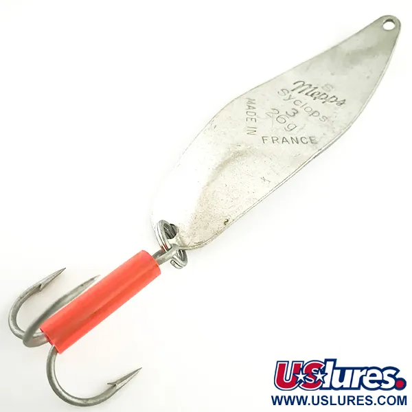 Mepps Syclops 3 Blinker, Regenbogenforelle / Silber, 26g, S-Profil, #6648