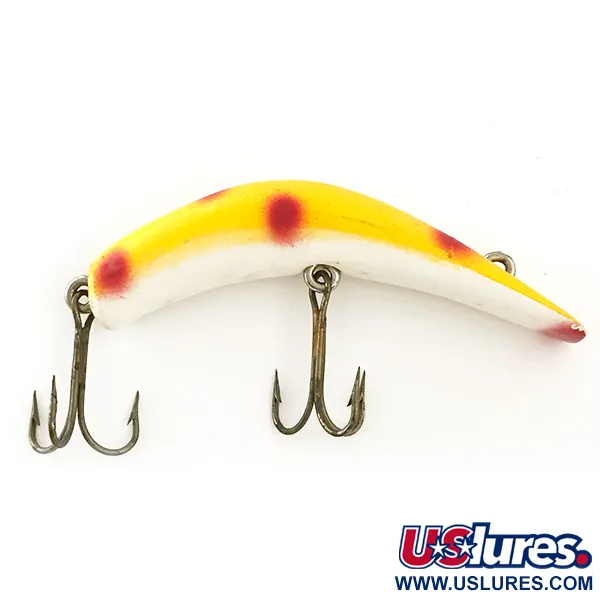 Lazy Ike Lazy Ike 2 Wobbler, Gelb/Rot/Weiß, 6g, Bananenform, #6654