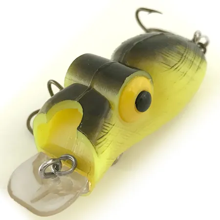 Rabble Rouser Rouster Wobbler, Gelb / Schwarz, 13g, Vintage, #6658