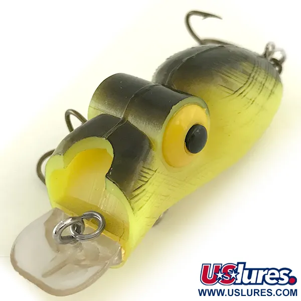 Rabble Rouser Rouster Wobbler, Gelb / Schwarz, 13g, Vintage, #6658