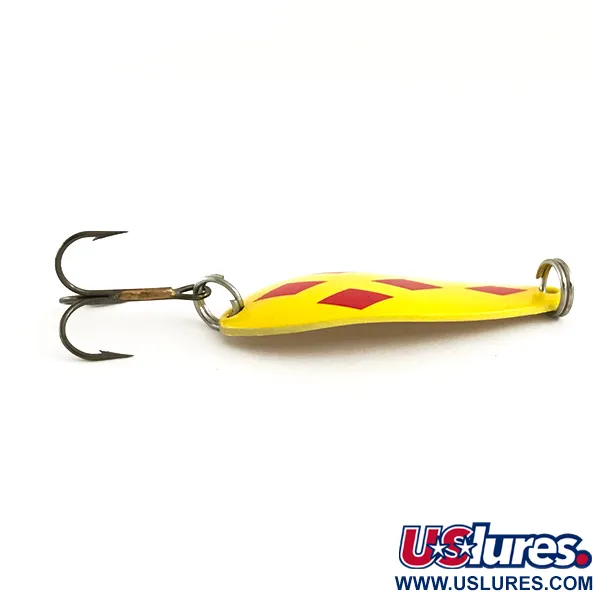 Blue Fox Strobe Tear Drop Blinker, Five of Diamonds, 11g, Gold, #6661