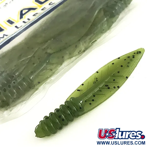 Maniac Custom Lures Maniac Cut'r Bug Gummiköder, Green Pumpkin, 6cm, #6668