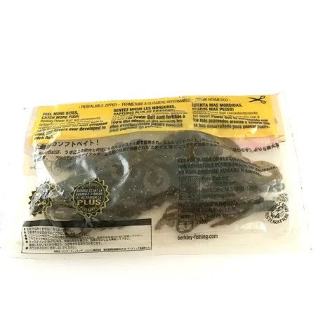 Berkley PowerBait Bungee Hawg Gummiköder, Green Pumpkin, 7cm, #6671