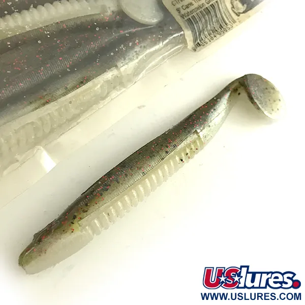 Big Bite Baits Cane Thumper Gummiköder, Watermelon Ghost, 14cm, #6672