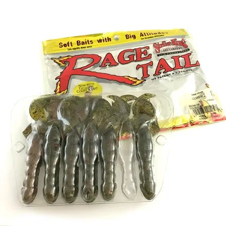 Strike King Rage Tail Rage Craw Gummiköder 6 Stk.