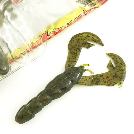 Strike King Rage Tail Rage Craw Gummiköder, Watermelon Meat, 9cm, #6673