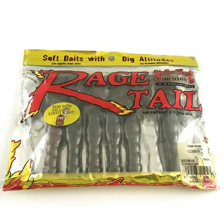 Strike King Rage Tail Rage Craw Gummiköder, Watermelon Meat, 9cm, #6673