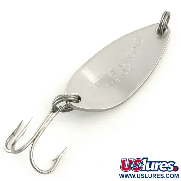 Acme Little Cleo Blinker, Nickel / Grün, 3,5g, USA, #6675