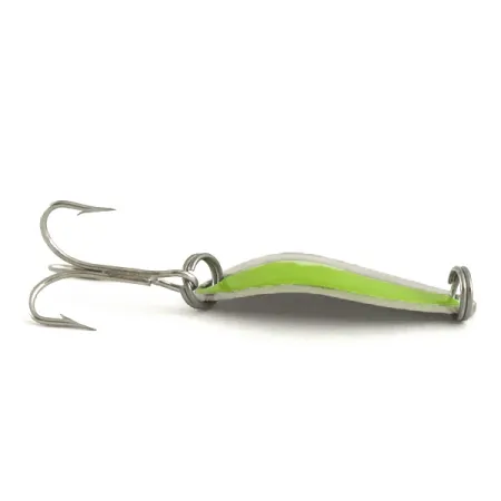 Acme Little Cleo Blinker, Nickel / Grün, 3,5g, USA, #6675