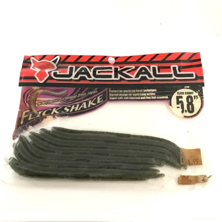 Jackall Flick Shake Worm Gummiköder 7Stk