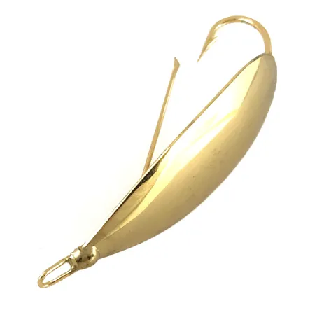 Johnson Weedless Silver Minnow Blinker, Gold, 6g, Krautschutz, #6698