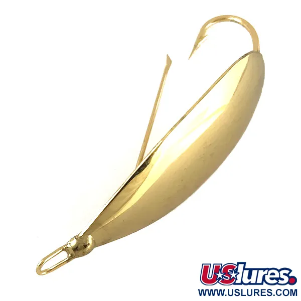 Johnson Weedless Silver Minnow Blinker, Gold, 6g, Krautschutz, #6698